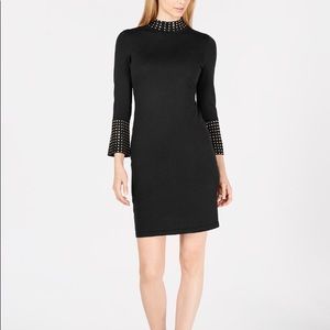 Calvin Klein Studded Sweater Dress